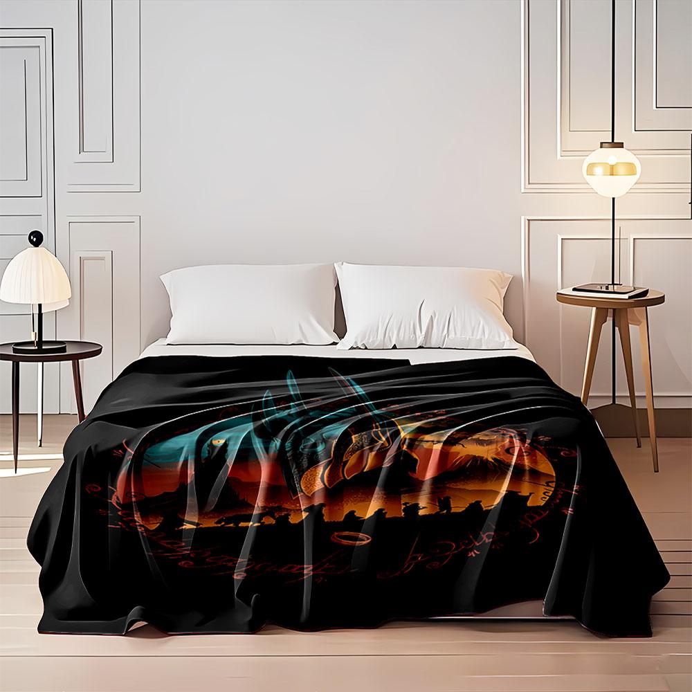 Epic Fantasy Adventure Blanket for all seasons blanket lunch break throw gift