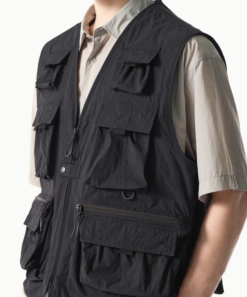 Musinsa Standard [City Leisure] Utility Fishing Vest [Black]