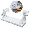 Self-Adhesive Plastic Wall Shelf Without Drilling