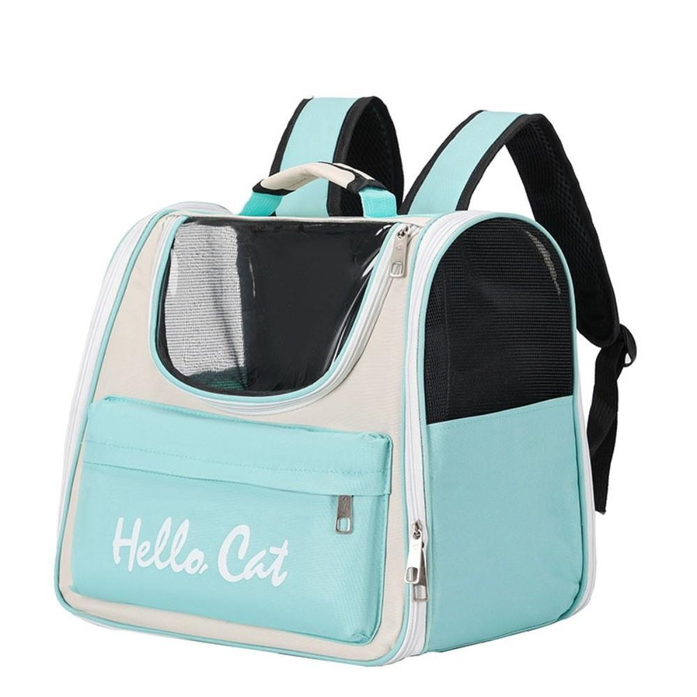 Portable Windproof Cat Carrier Bags Collapsible Lightweight Cat Carrying Bag Mesh Vent Breathable Pet Carrier Outdoor Travel