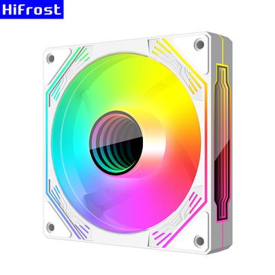 120mm Case Fan Cooler 5V 3Pin ARGB 12V 4PIN PWM Chassis Fan (White Forward) #C