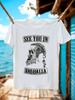 Valhalla Vintage Norse Mythology Tshirt SEE YOU IN VALHAL...