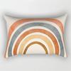 30x50 Abstrakter geometrischer Spleißen Blatt Pflanzendruck Kissenbezug Moderne Mode Polyester Kissenbezug Sofa Home Decor