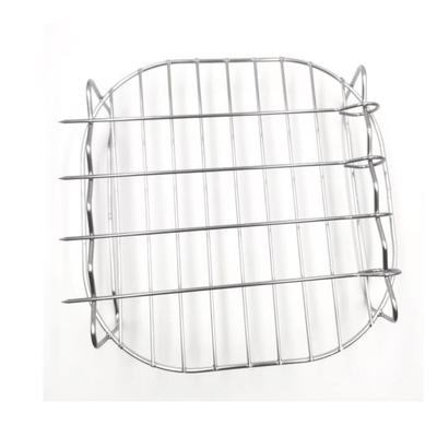 1/2/3PCS Air Fryer Rack for Ninja Dual Layered Stainless Steel Grilling Rack Rectangle Hot Airfryer Basket Tray Accessories