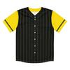 Stripes Baseball Jersey Button-Down Short Sleeve Summer Shirts Casual Unisex Streetwear Fashion Women Men Clothing Tops