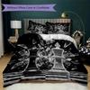 Chess Piece Pattern Bedding Uilt Set Uilt Cover Pillowcase Home Decoration Birthday Gift (1 * Duvet Cover + 2 * Pillowcase  Without Core)