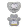 Dog Memorial Stones Loss of Pet Gift Resin for Dog or Cat Small Grave Stone Cat Headstone for Lawn Yard Outdoor Patio Ornament