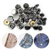 10Sets Sewing Accessories Clothes Copper Snap Buttons Garment DIY Fasteners Press Studs