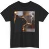 Black Cat Cigarette Parody Shirt Funny Smoking Kitten Meme Gift