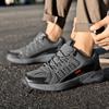 High-quality Fashion Green Mens Hiking Sneakers Breathable Outdoor Sports Shoes Trainers Men Non-slip Trekking Shoes Big Size 47