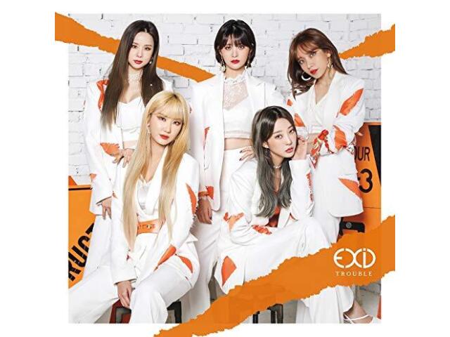 EXID TROUBLE First Limited Edition CD DVD Goods TKCA-74784 K-Pop NEW from Japan