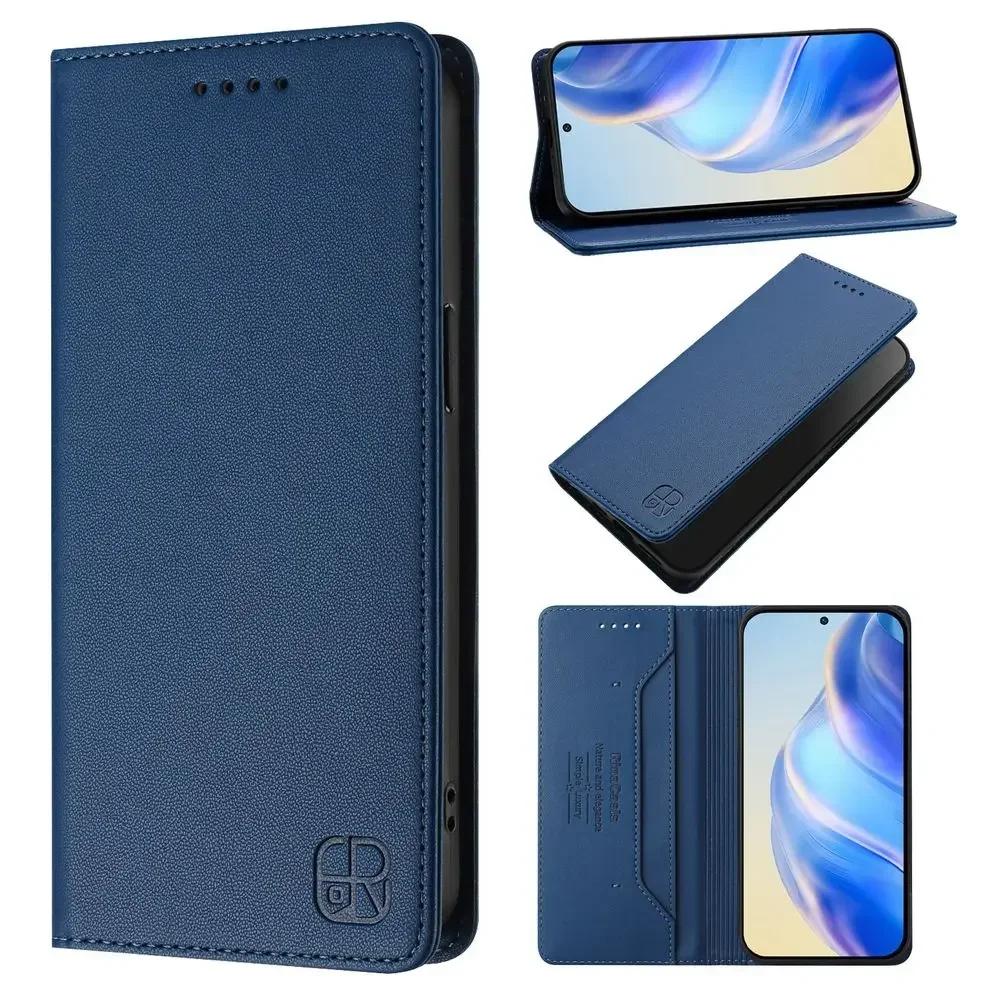 Wallet With Card Slot Kickstand Magnetic Flip Leather Case For Huawei Nova 13 Pro 12S 12i 9 9se 8i 5T Y90 Y70 Plus 4G