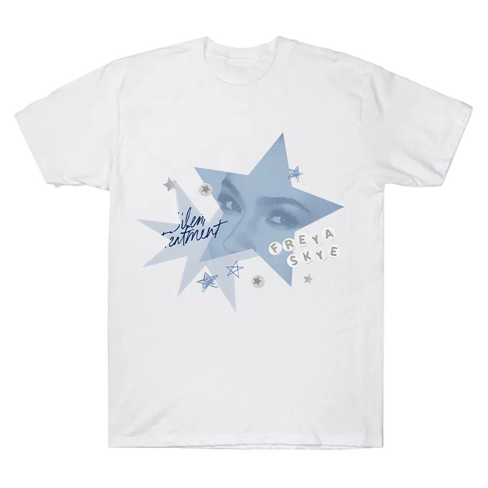 Harajuku Y2k T Shirt Freya Skye Singer Graphic Oversized Casual Loose Tops Print Cotton Streetwear Hip Hop Clothes Tee Unisex