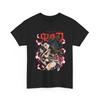Demon Slayer Nezuko Flame Burst Pure Cotton Tshirt Unisex and Women Anime Style Fashion Comfortable Casual Short Sleeved Tshirt