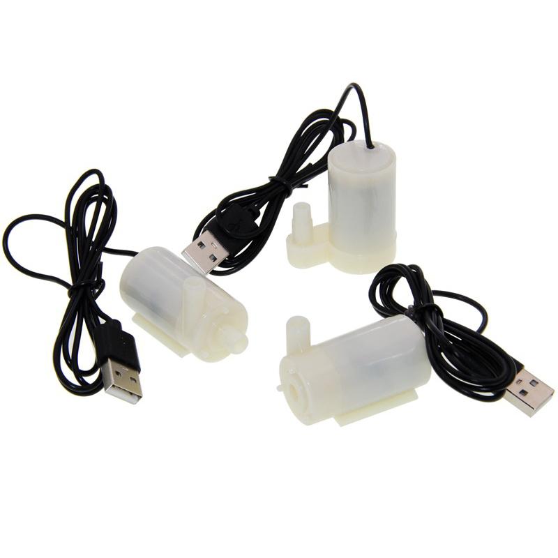 USB מיקרו טבולה מיני משאבת מים למיכלי דגים אקווריום מזרקת DC מנוע