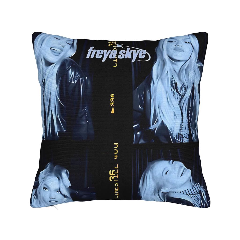 S-Freyas Skye Uk Singer Stars Align Concert Pillow Case Soft Pillow Cover Fashion Pillowcases For Sofa Bedroom Home Decor