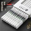 New Ceramic Chopsticks Set Chinese Chopsticks Set Elegant Household Drop-proof Non-slip Food-grade Porcelain Chinese Tableware