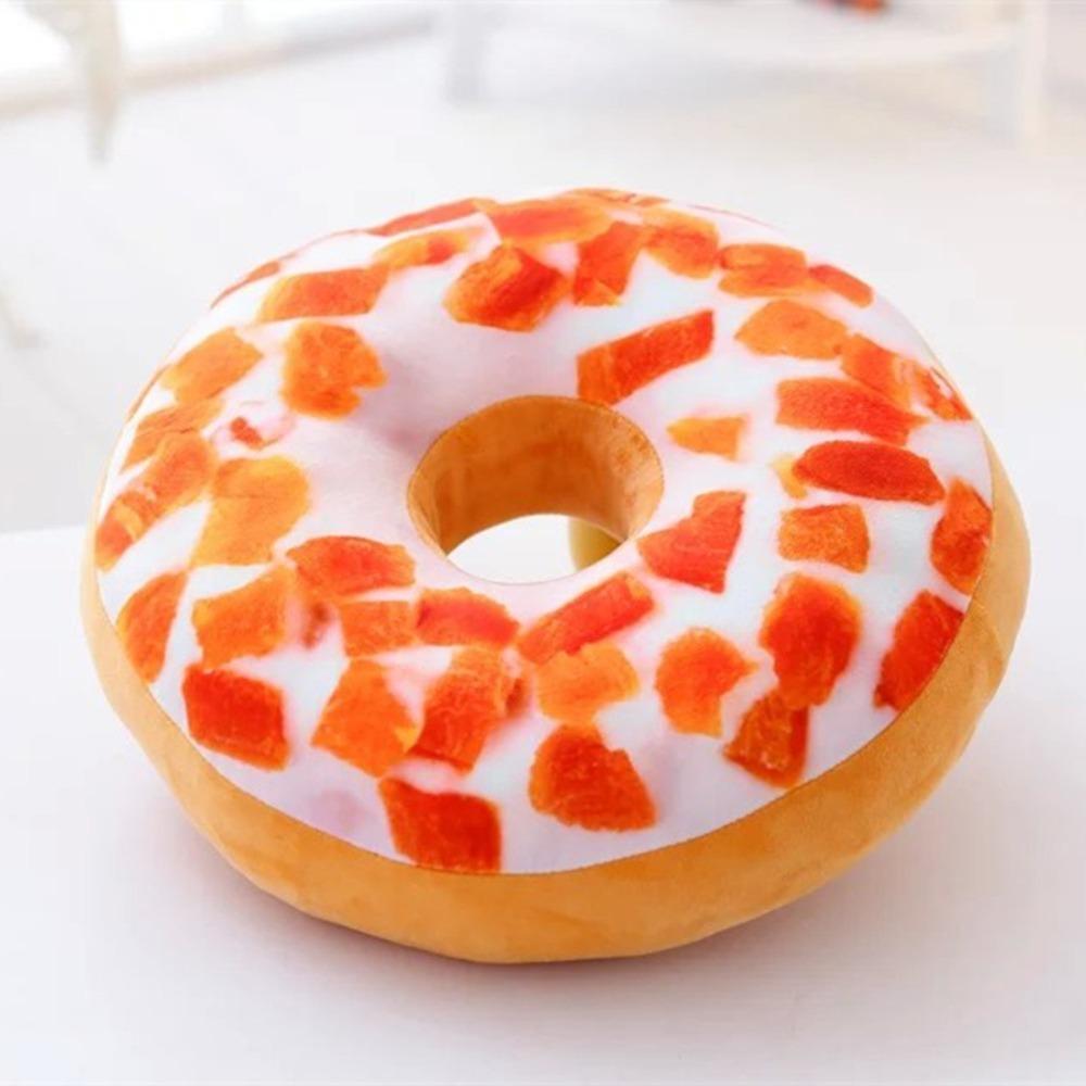 Super Soft Donuts Pillow Home Cushion Chocolate Donuts Pillow Creative Cute Nap Pillow