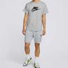 Nike Graffiti Logo Print Short Sleeve T-shirt Men Tops Light-Grey CT6491-902