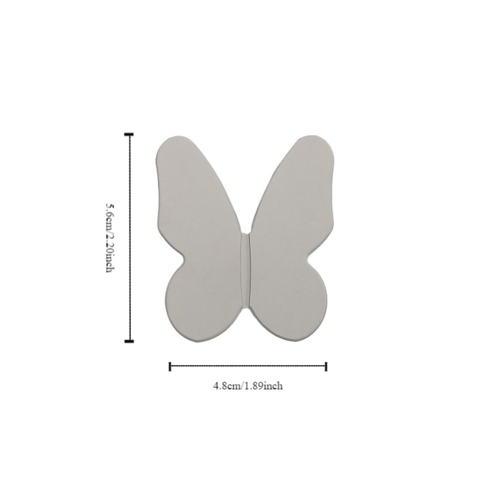 Furniture Hardware Butterfly Shape Door Pulls Wardrobe Pulls Cabinet Drawer Drawer Knobs Single Hole Zinc Alloy