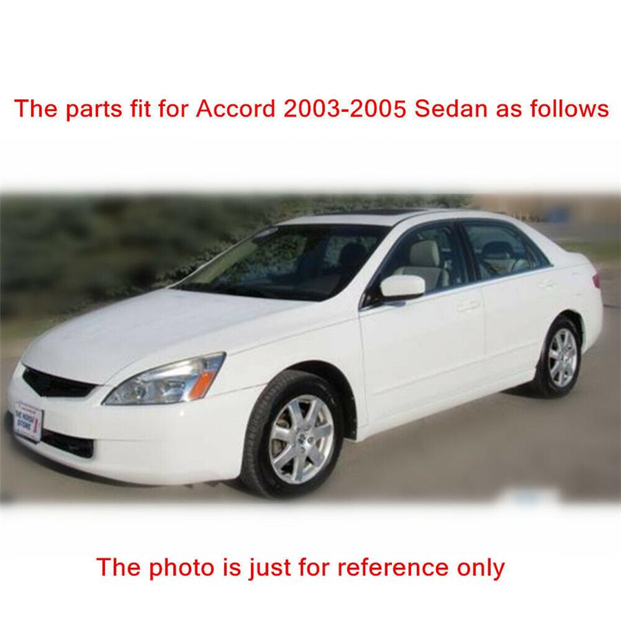 2x Door Seals Weatherstrip For 03-07 Honda Accord 4-Door Driver & Passenger Side