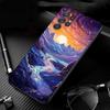 Sceneary Landscape Moon Phone Case For Samsung A52S A21S A33 A23 A13 A14 A32 A52 A53 A54 A51 A71 A15