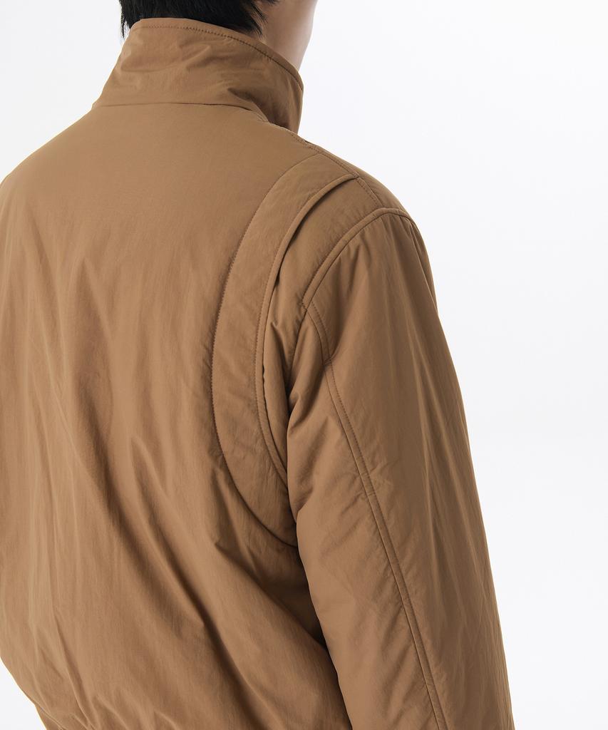 Musinsa Standard High-Neck Padded Blouson Jacket [Desert Brown]