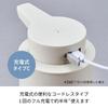 recolte Rechargeable Automatic Soap Dispenser, Cordless, Type-C Compatible, Waterproof IPX5, Cream White RDS-2(CW)