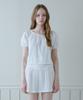PINK PINEAPPLE Cloud Clean Two-Piece_White