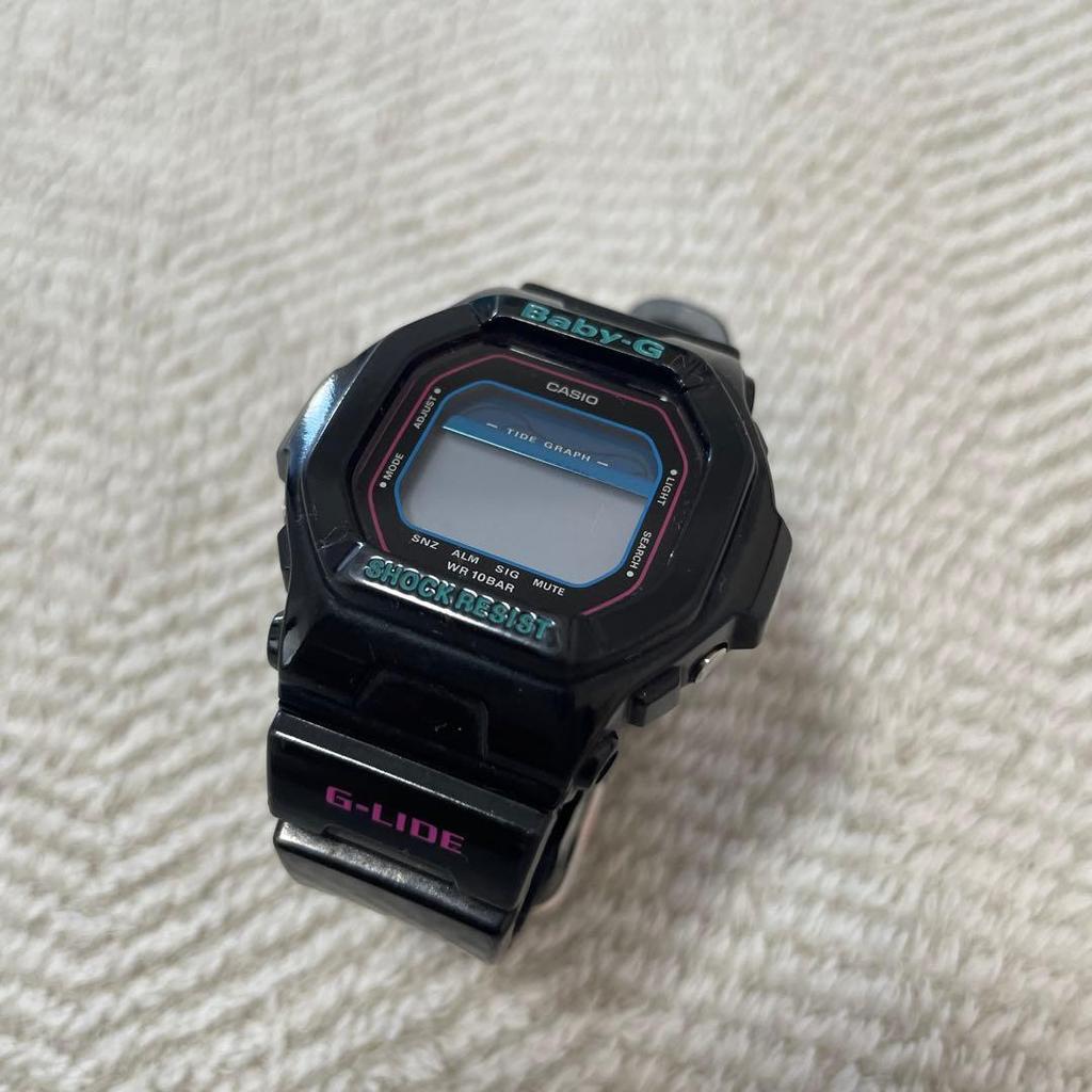 Used CASIO Baby-G G-LIDE Watch
