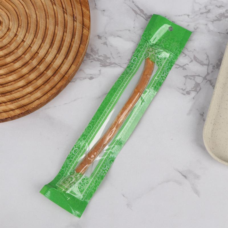 Natūralus Miswak dantų šepetėlis Peelu dantų pagaliukas Vakuuminėje pakuotėje Tradicinis dantų valymo įrankis kelionėms, darbui