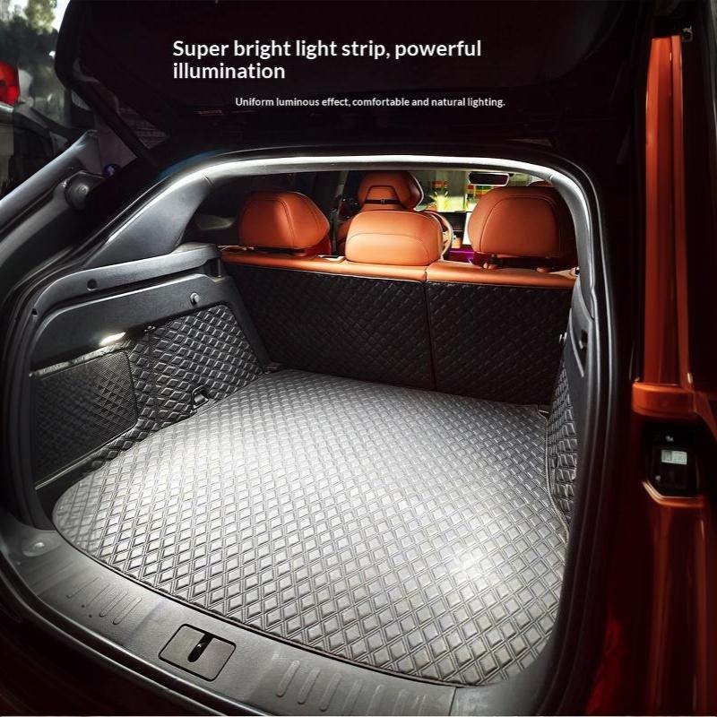 2/4M Auto Trunk Ambient Light High Brightness Interior Decor Lighting Strip for Car Boot Illumination Accessory
