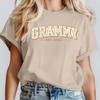 Comfort Colors Grammy T Shirt, Flowers Grammy Shirt, Cute Floral Grammy Shirt, Grandmother Shirt Gift, Future Grandmother Shirt