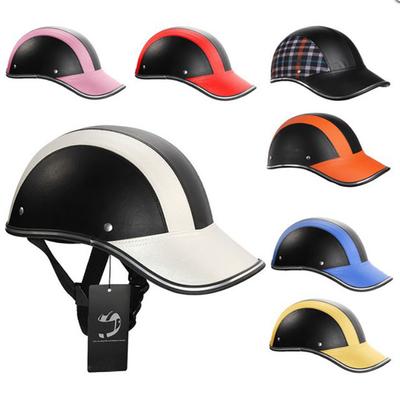 Adjustable Bicycle Motorcycle Helmet Baseball Cap Cycling Skateboard Baseball Mountain Scooter Bike Helmet for Men Women