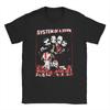 System of A Down TShirts for Men Women Heavy Metal Rock Vintage Pure Cotton Tees Round Neck T Shirts Plus Size Tops