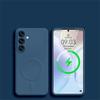 Original Liquid Silicone Magnetic Wireless Charge Case For Samsung Galaxy S25 S24 Ultra S23 S22 S21 For Magsafe Shockproof Cover
