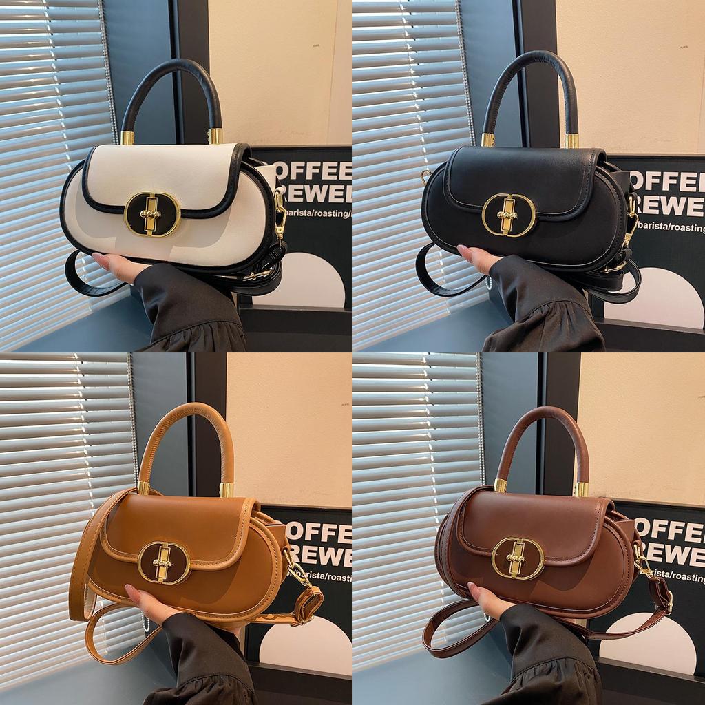 Unisex Pu Small Box Bag With Sewn Detail And Interior Phone Pocket For Casual Outings