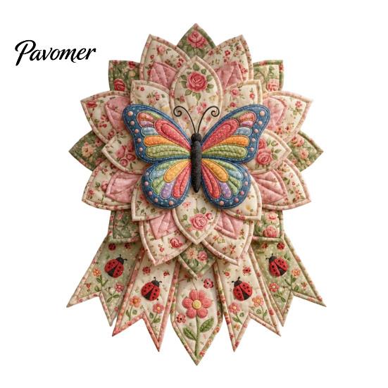 Fall Harvest Christmas Halloween Easter Crafts 12-Month DIY Door Hanger Sewing Kit, Cloth Patchwork Patterns And Diy Kit for Beginners Seasonal