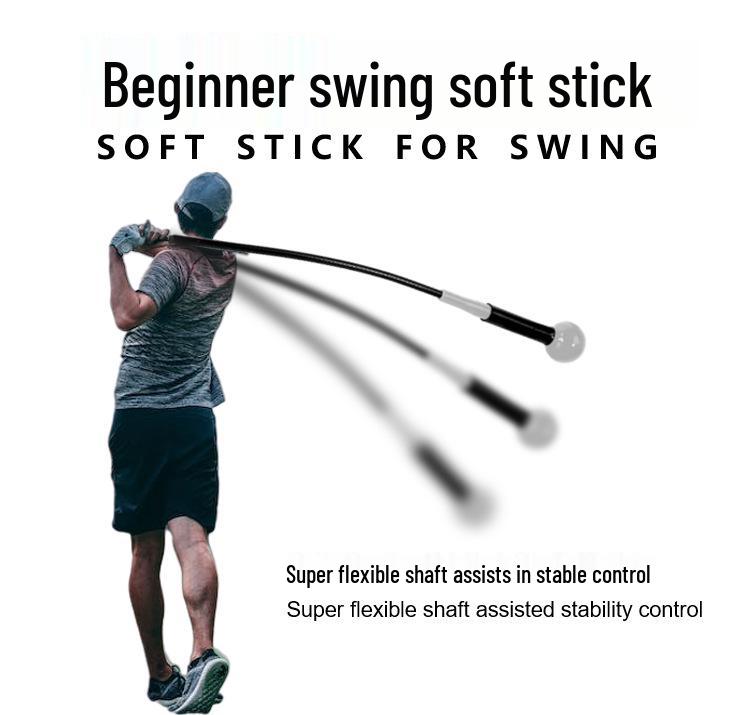 Golfschwung-Trainingsstock - Großer Kopf Silikon Aufwärmhilfe