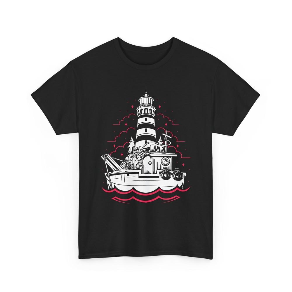 Lighthouse On a Boat T-shirt