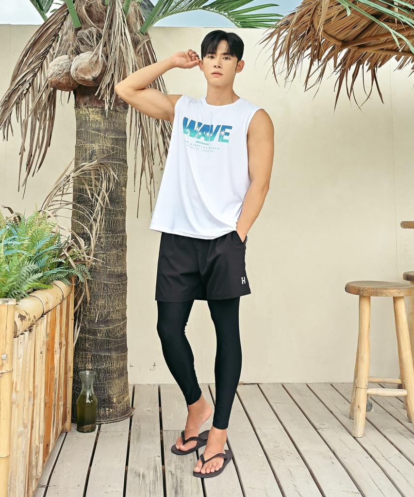 Helingbon Men'S 2-In-1 Shorts Water Multi Leggings Pants (1 Color) / Ac501M