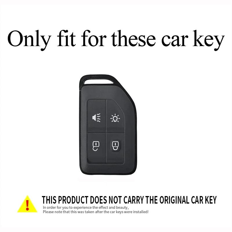 Fashion TPU Car Remote Key Case Cover Shell For Volvo FH16 RC FM EVRO 6 CARGO 555 FM Heavy Truck Key Full Protection Accessory