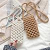 MATTIERE MT_23608 Gebreide Mini Crossbody Tas Net Gebreide Tas