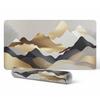 Desk Pad for Graphic Designers and Artists Mountain Abstraction 90x45 Cm