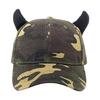 Unique Horn Baseball Hat Teens Headwear Devil Horns for Travel Photo Props