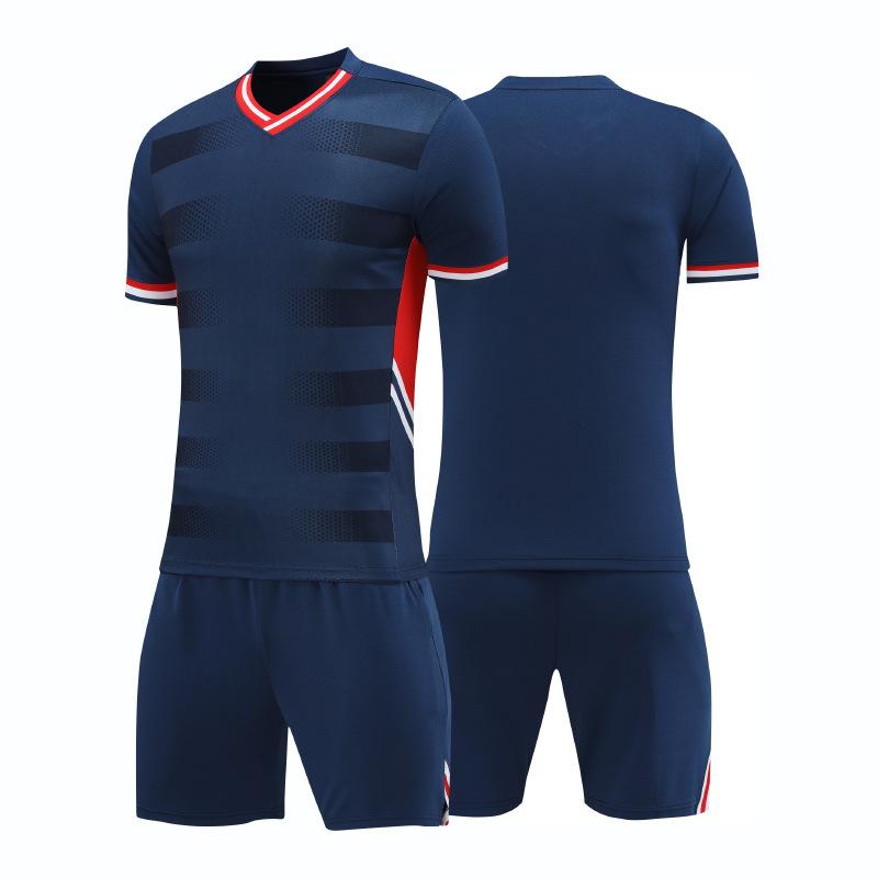 Football Jersey Set Game Training Jersey Same Jersey for Adults and Children Thin Breathable Football Jersey