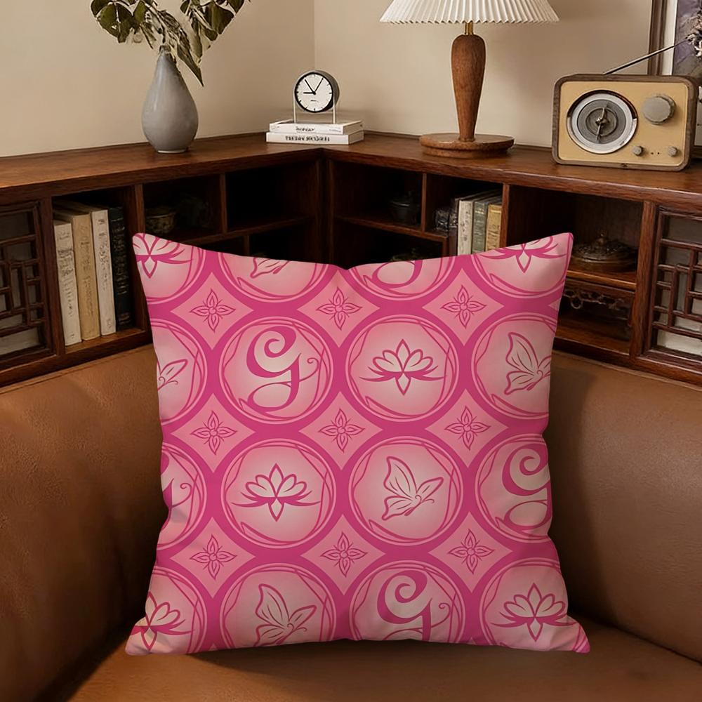W-wicked-d Show Cute Cushion Cover For Pillow Printing Sofa Decoration Home Car Room Coffee Shop Office Nordic Simplicity