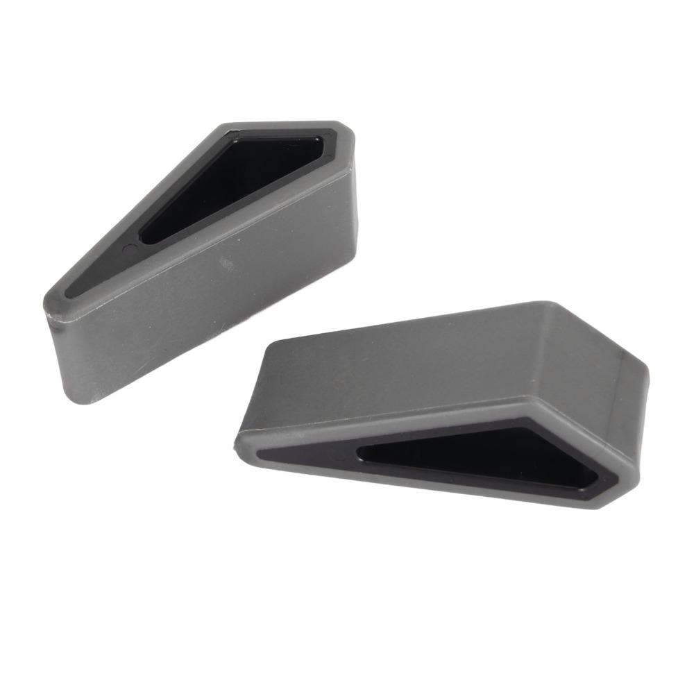 2Pcs Ventilated Design Laptop Riser Plastic Portable Laptop Stand Portable Laptop Stand Desktop Use