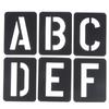 42 buc Literă Număr Simbol Craft Hollow Stencil Ștampilare șablon de relief