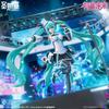 Hatsune Miku Sing To The Future Action Figure With Led Stage Model Color Changing Lights Cute Collectible Toy Desktop Decoration